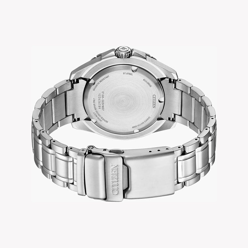Dynamic Precision Men's Silver Stainless Steel, Green Dial | Bn0199-53x by i-watch