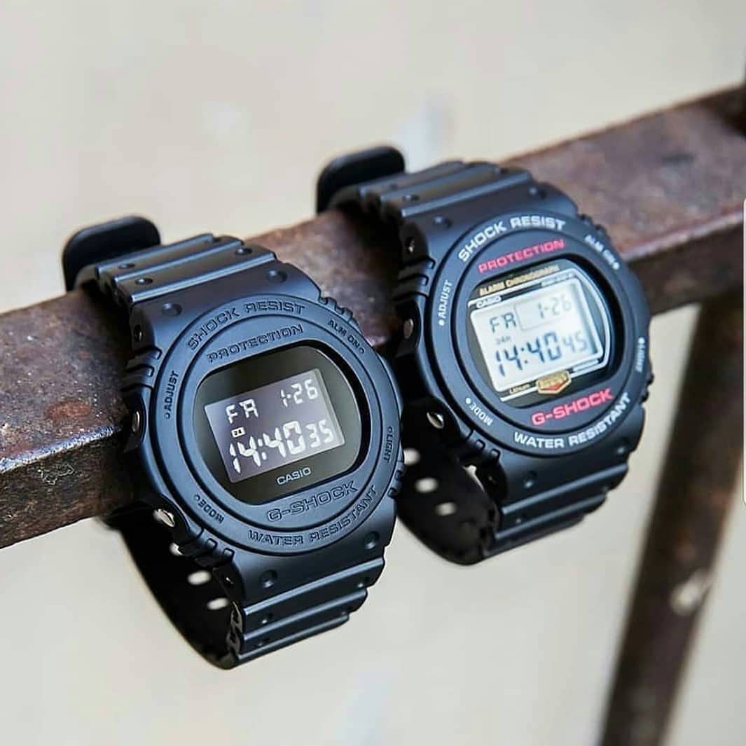 CASIO G-SHOCK DW-5750E-1DR - RUGGED ADVENTURE TIMEPIECE FOR MEN