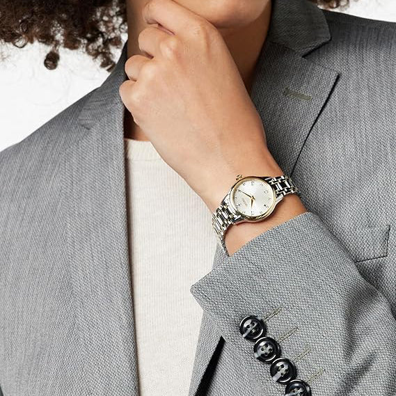 Seiko SRZ550P1 Women's Quartz Watch - Gold & Silver Elegance-i-Watch-5