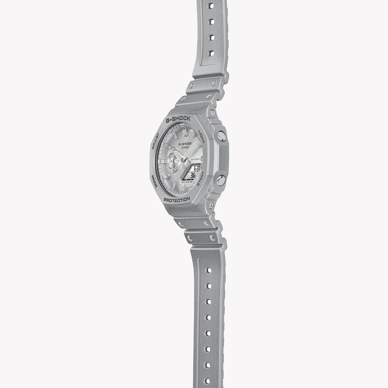 Casio G-Shock Men's Silver Carbon/Resin Watch | Ga-2100ff-8aer by i-watch