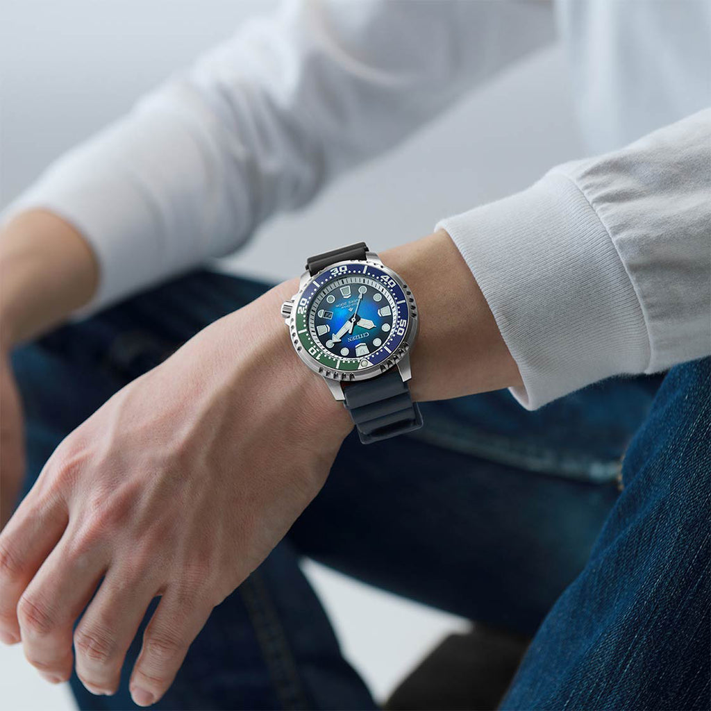 CITIZEN BN0166-01L DYNAMIC DIVER - VIBRANT MULTI-COLORED TIMEPIECE FOR THE ADVENTUROUS MAN-i-Watch-4
