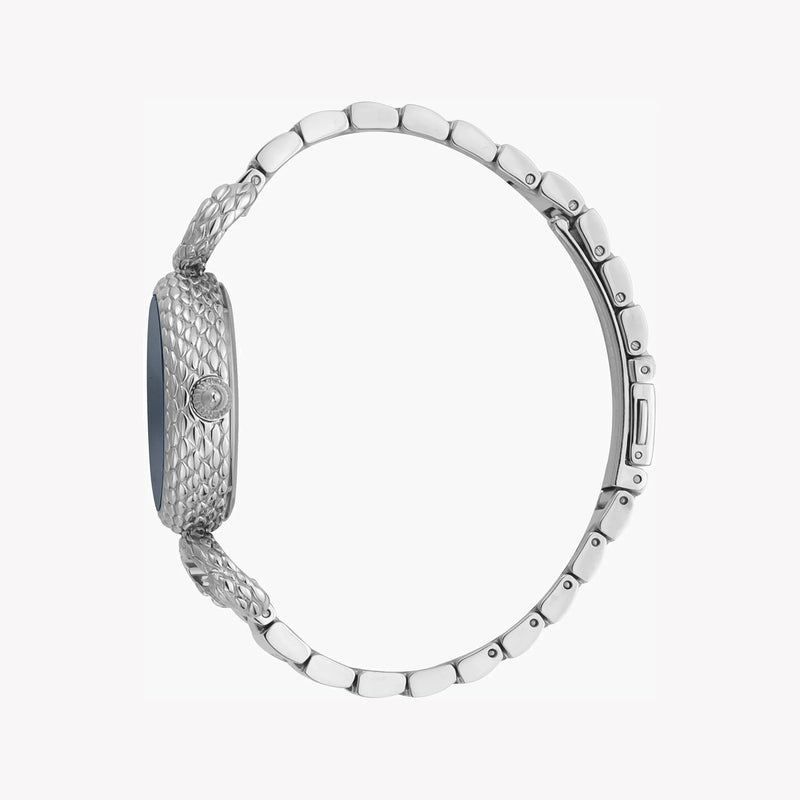 Just Cavalli Women's Silver Watch, Blue Dial | Jc1l148m0055 by i-watch