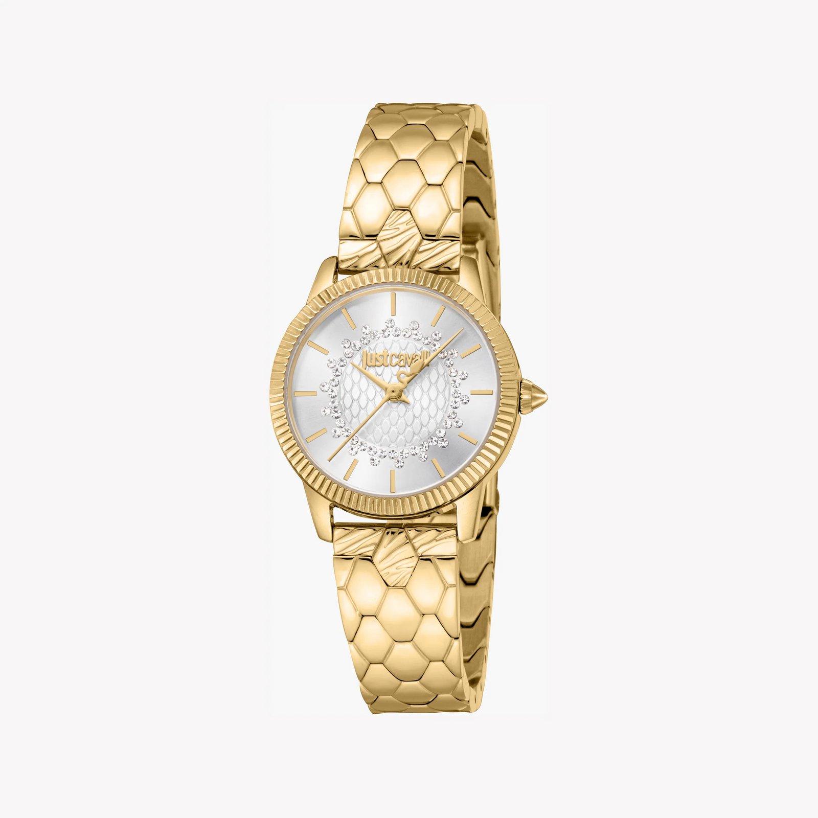 Just Cavalli Women's Gold Stainless Steel Watch, Silver Dial | Jc1l258m0235 by i-watch