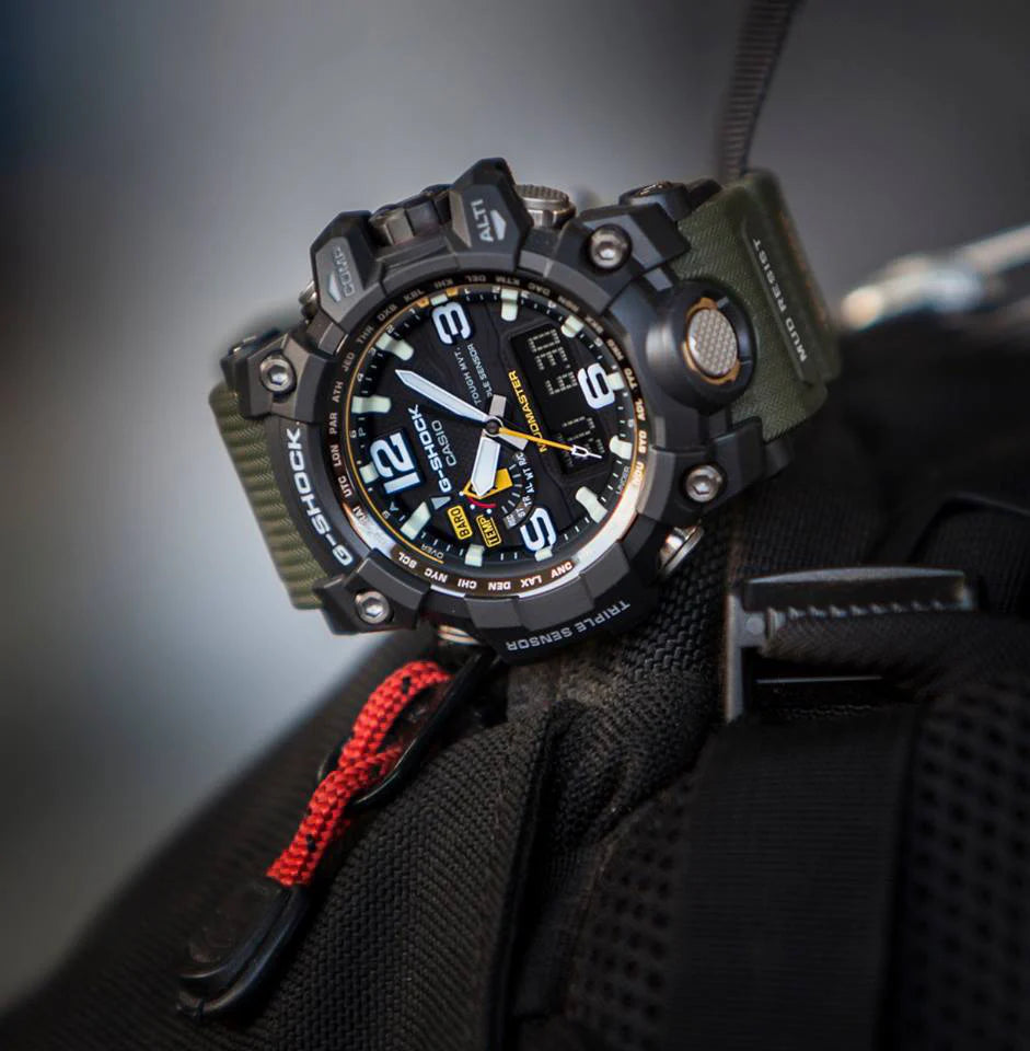 G-Shock Gwg-1000-1a3dr Mudmaster - Rugged Elegance For The Adventurous Man by i-watch