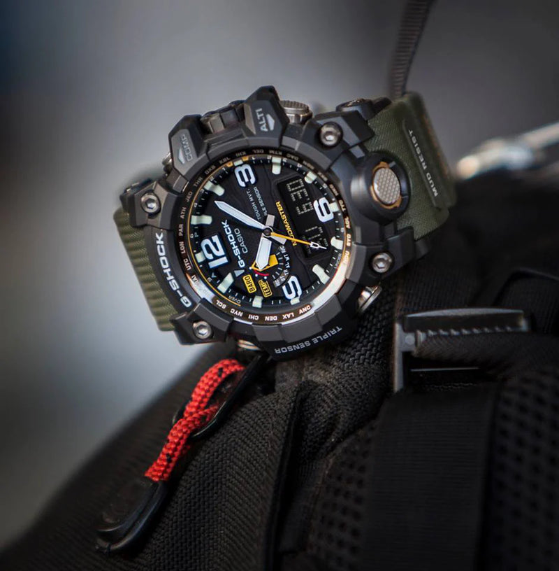 G-Shock Gwg-1000-1a3dr Mudmaster - Rugged Elegance For The Adventurous Man by i-watch