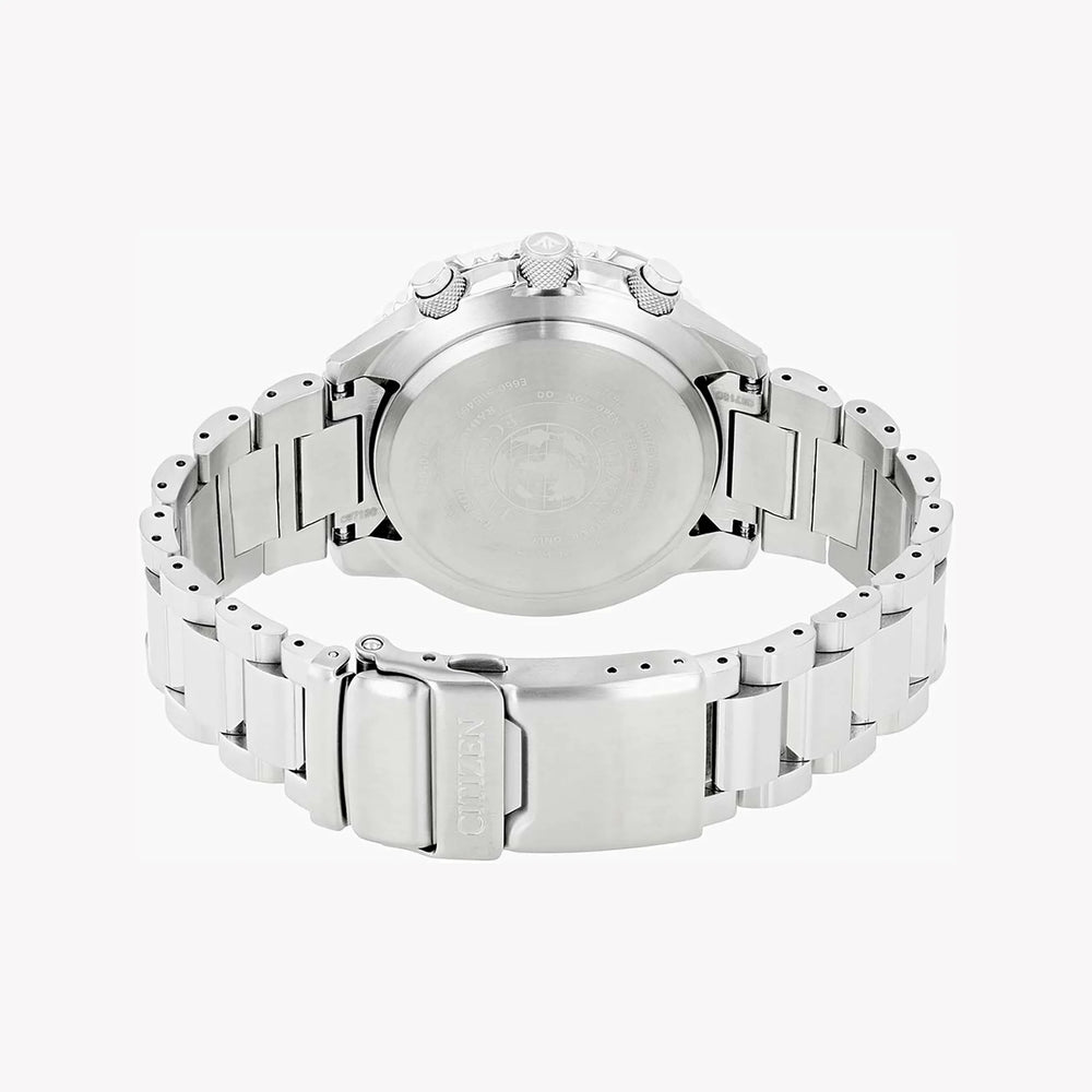 Citizen Men's Silver Watch, Blue Dial | Cb5000-50l by i-watch