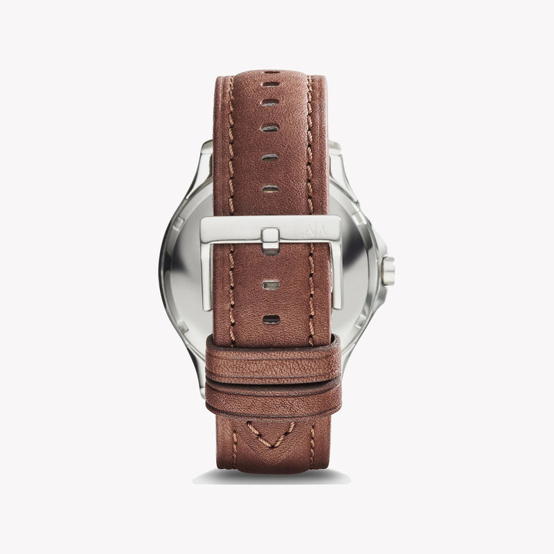 ARMANI EXCHANGE AX2133 - MODERN CLASSIC MEN'S WATCH WITH STUNNING BLUE DIAL & LEATHER BAND-i-Watch-3