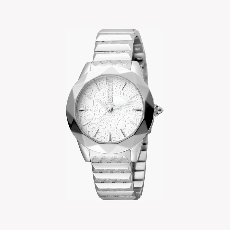 Just Cavalli Women's Silver Watch, Silver Dial | Jc1l003m0055 by i-watch