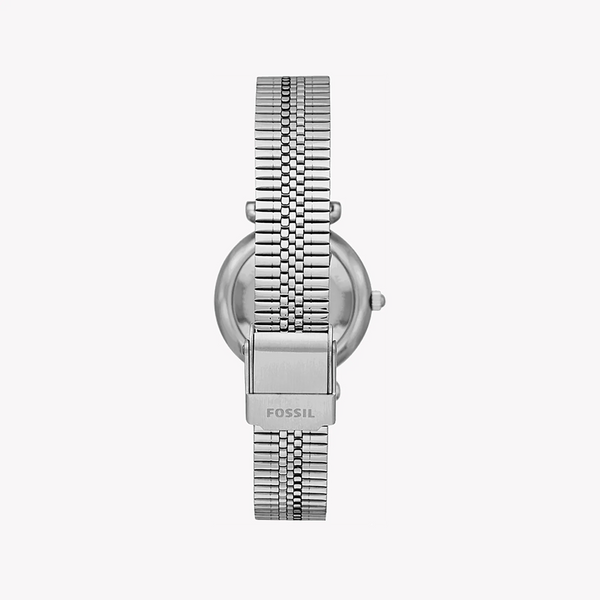 Fossil Women's Silver Stainless Steel Watch, Grey Dial | Es4695 by i-watch