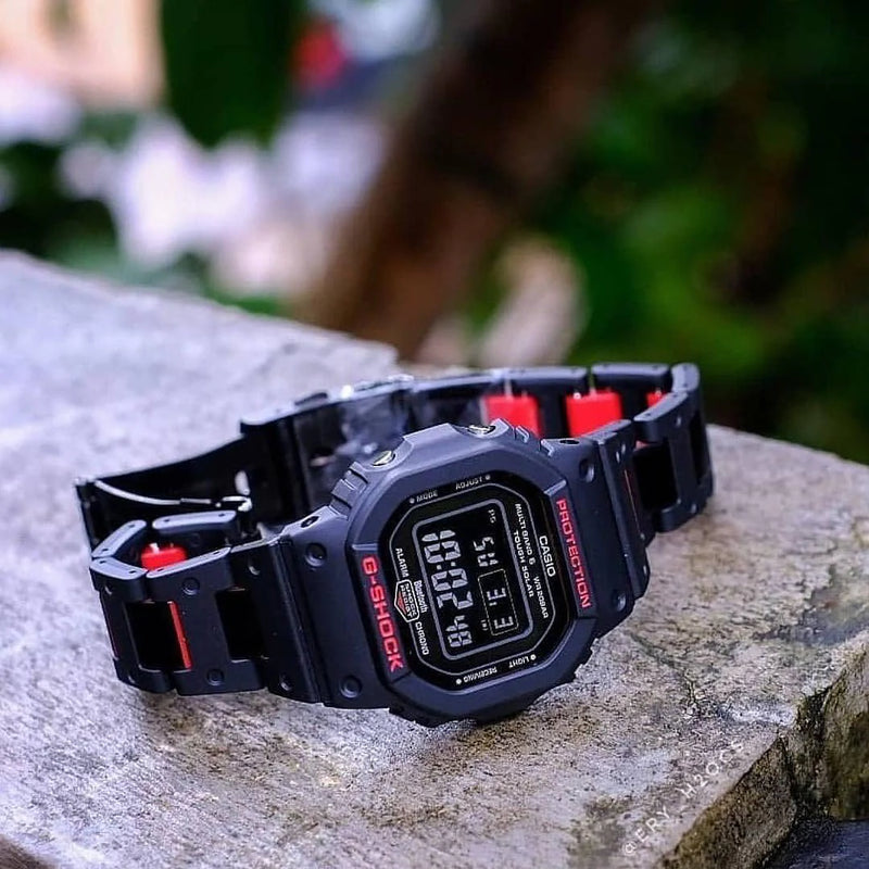 Casio G-Shock Gw-B5600hr-1dr Adventure Time - Sporty Black Men's Watch With Bluetooth & Water Resistance by i-watch
