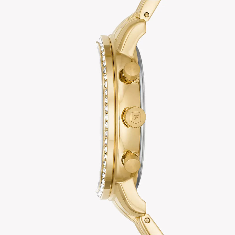 Fossil Women's Gold Watch, Stainless Steel Ip Gold | Es5219 by i-watch