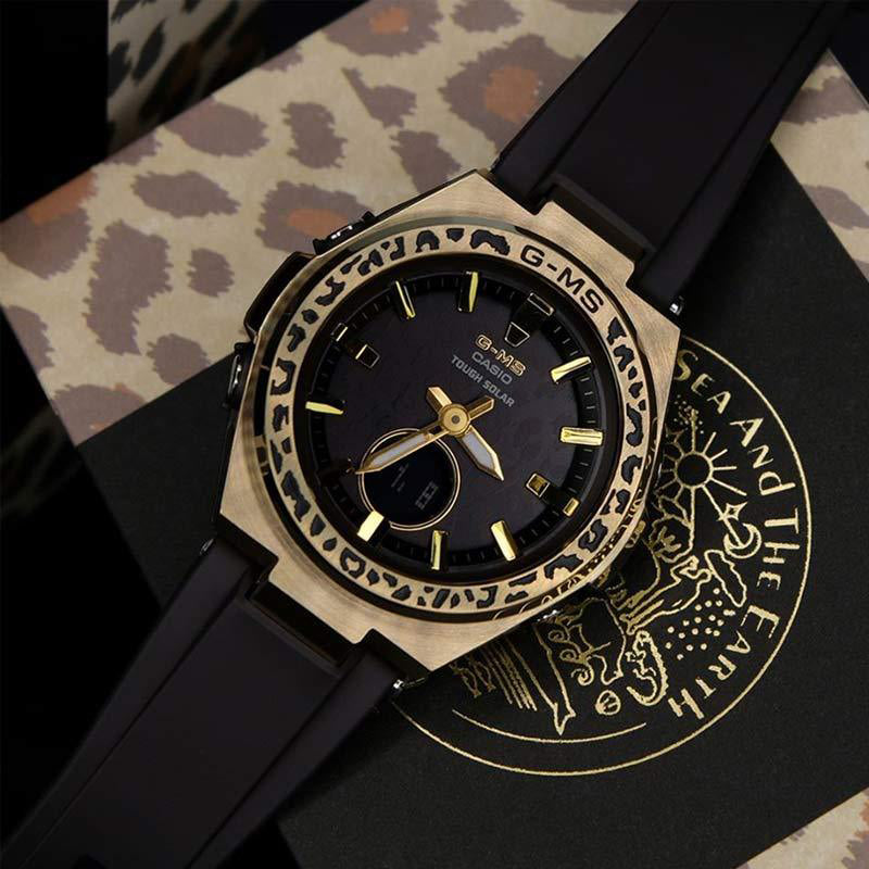 BABY-G MSG-S200WLP-5ADR - SPORTY ELEGANCE WOMEN'S WATCH WITH BROWN & GOLD DESIGN-i-Watch-2