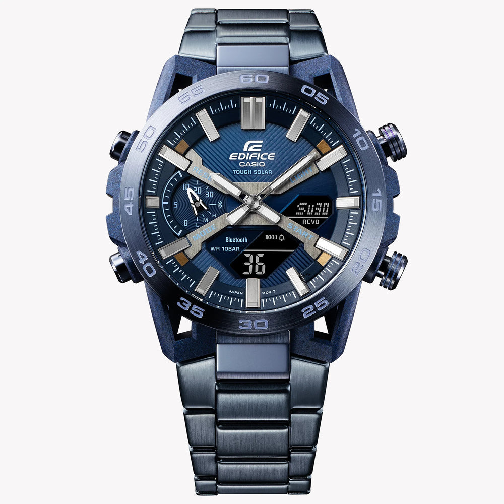 EDIFICE ECB-2000CB-2AEF - BOLD BLUE MEN'S WATCH WITH BLUETOOTH & WATER RESISTANCE-i-Watch-3
