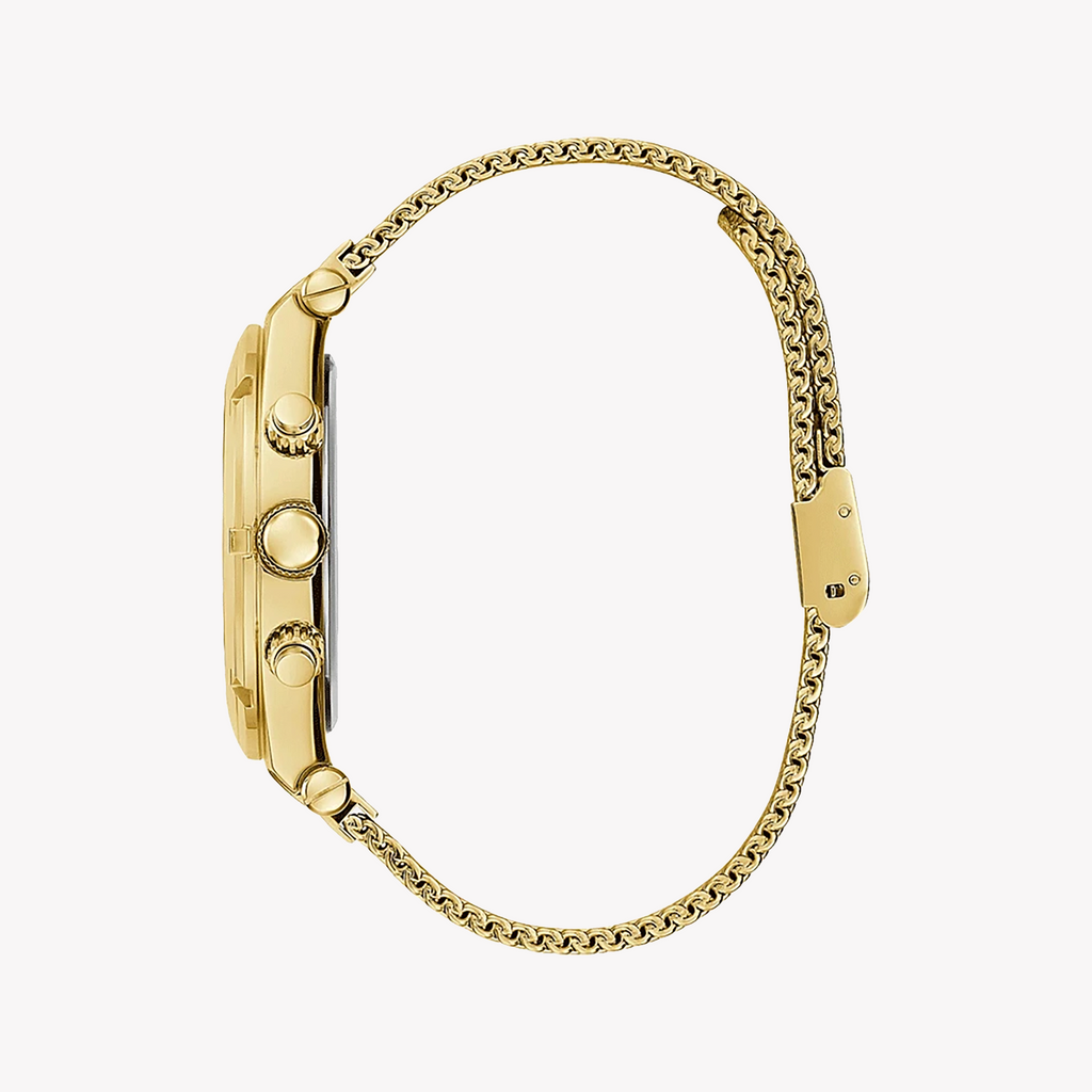 GUESS GW0582G2 GOLD STATEMENT - LUXURY MEN'S WATCH with Black Dial & Stainless Steel Band-i-Watch-2