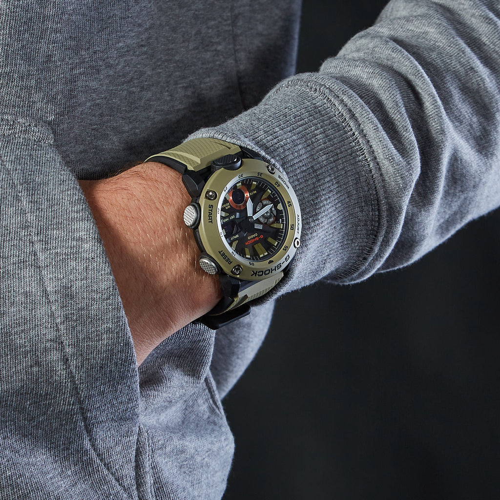 CASIO G-SHOCK GA-2000-5ADR OLIVE ADVENTURER - RUGGED STYLE FOR MEN'S EXPLORATION-i-Watch-2