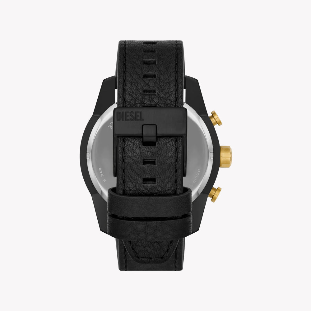 Diesel Men's Black Stainless Steel Watch, Black Dial | Dz4610 by i-watch