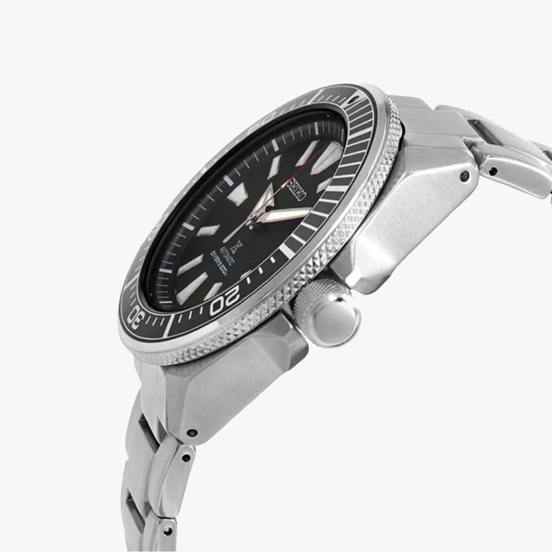 Seiko Men's Silver Stainless Steel, Black Dial | Srpf03k1 by i-watch