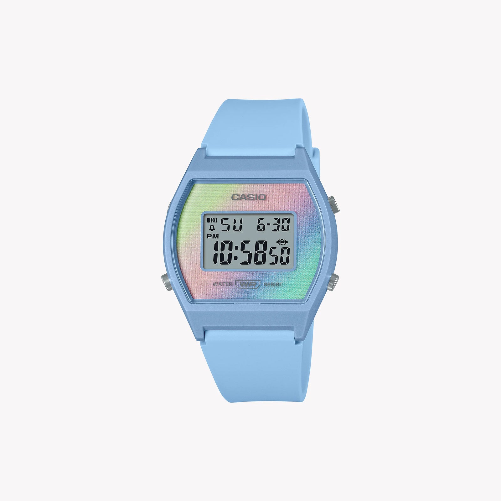 Casio Women's Blue Resin Watch, Digital Display | Lw-205h-2aef by i-watch