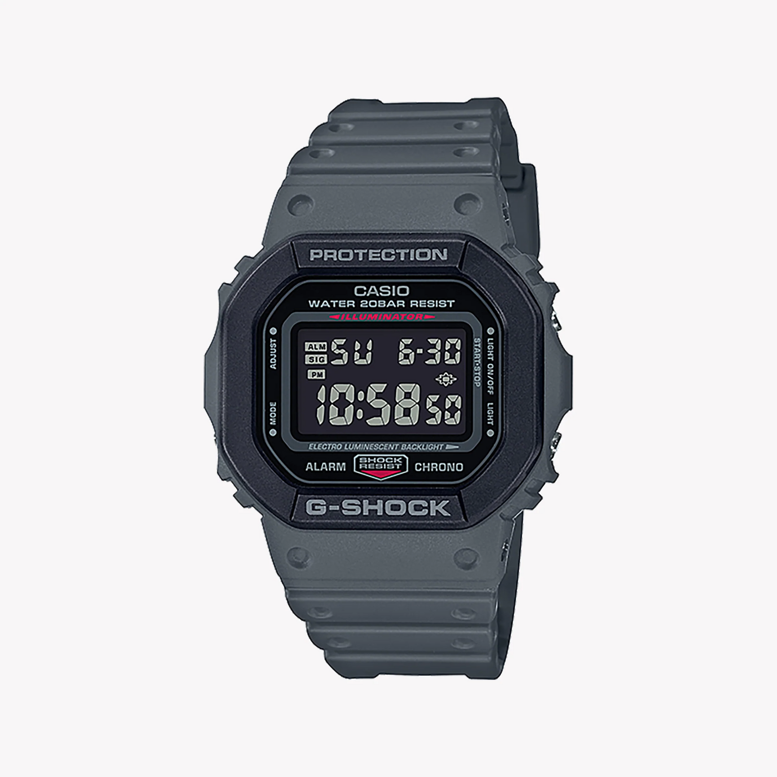 Casio G-Shock Dw-5610su-8dr Adventure Ready - Mens Gray Resin Timepiece by i-watch