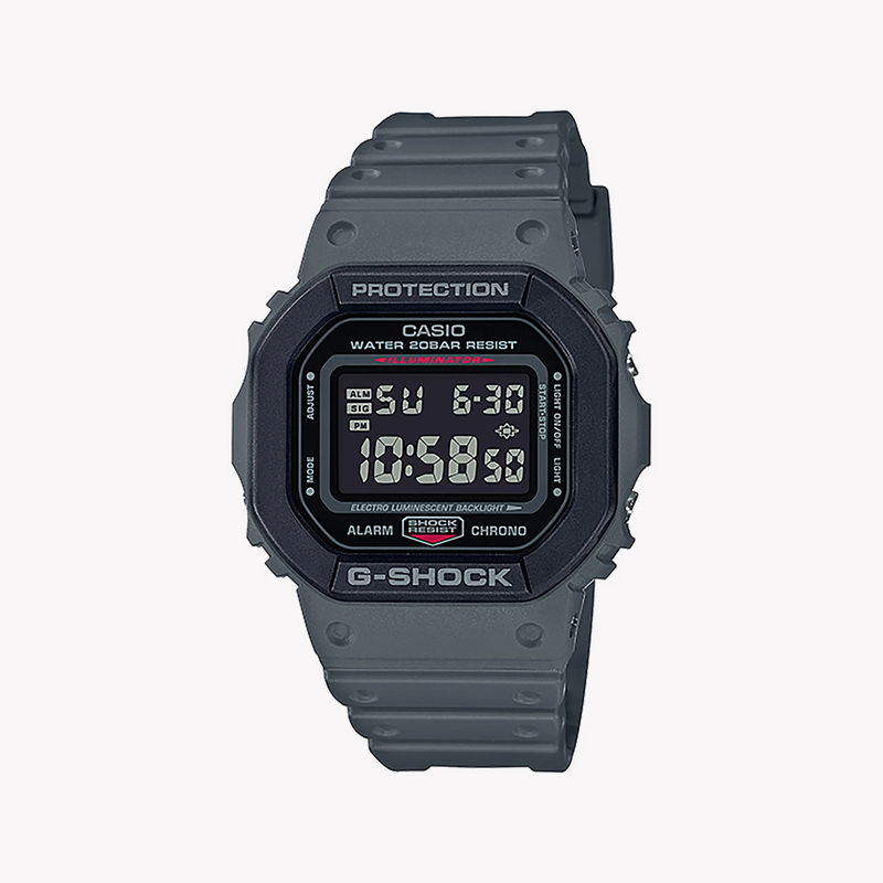 Casio G-Shock Dw-5610su-8dr Adventure Ready - Mens Gray Resin Timepiece by i-watch