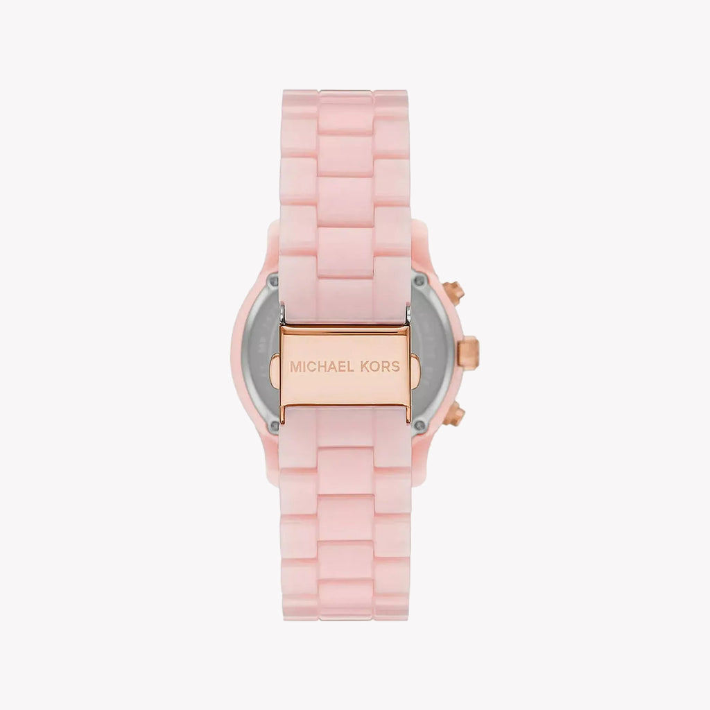 MICHAEL KORS MK7424 PLAYFUL PINK DELIGHT - CHIC RUBBER STRAP WOMEN'S WATCH-i-Watch-3