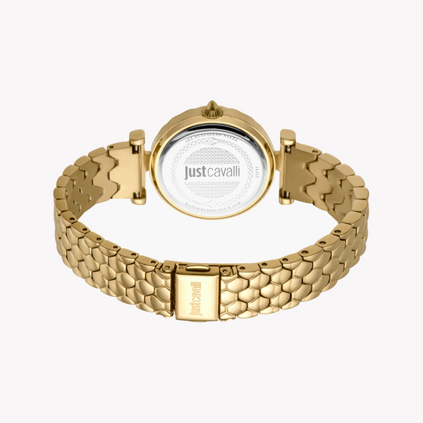 Just Cavalli Women's Gold Watch, Silver Dial | Jc1l213m0055 by i-watch