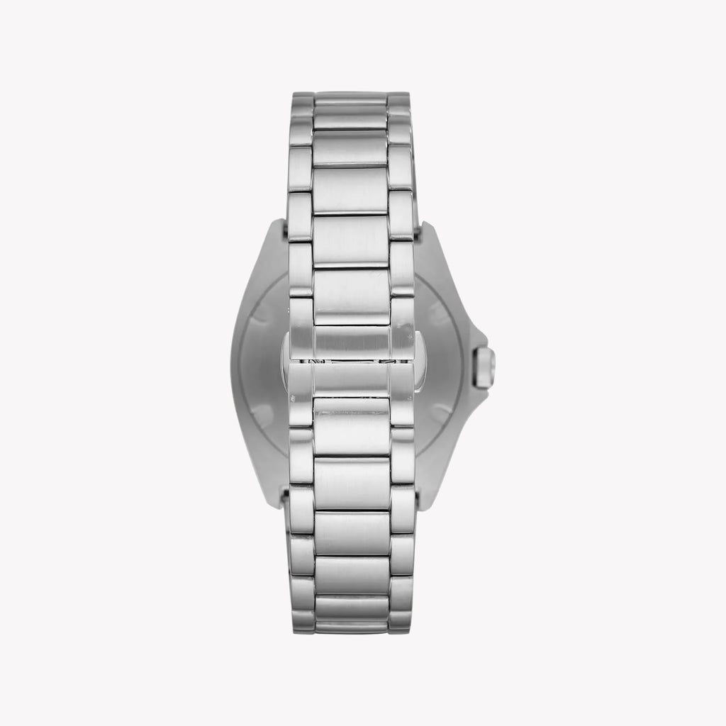 EMPORIO ARMANI AR11307 - ELEGANT TIMEKEEPER FOR MODERN GENTLEMEN - STYLISH SILVER & BLUE DESIGN-i-Watch-3