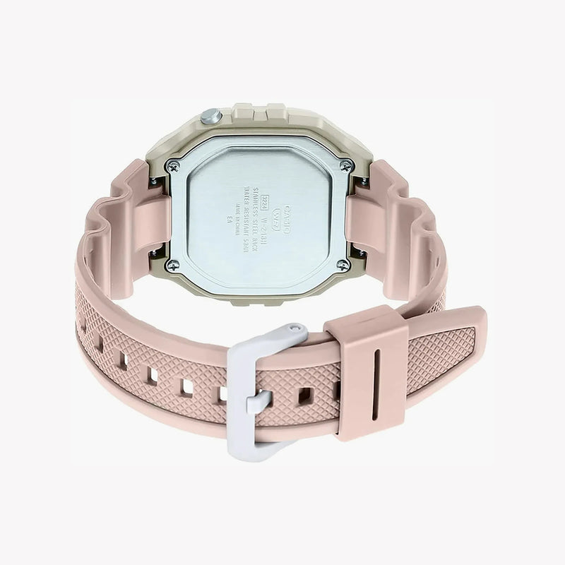 Casio Unisex Pink Resin Watch, Quartz Movement | Skuw-218hc-4a by i-watch