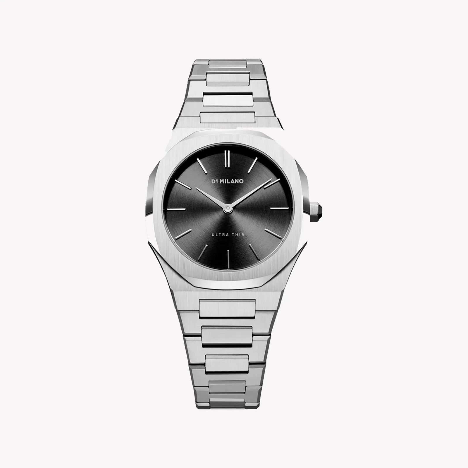 D1 MILANO Women's Silver Watch, Black Dial | D1-UTBL05 by i-watch