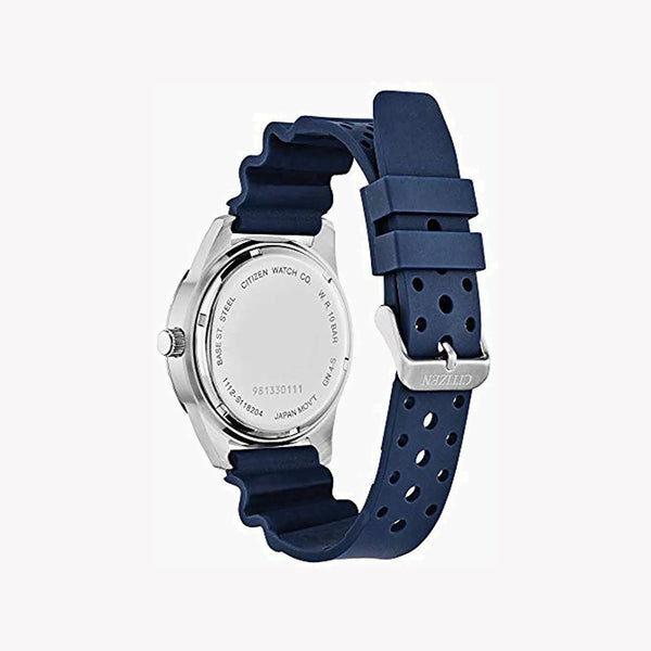 Citizen Bi1041-22l - Modern Marvel: Stylish Men's Blue Dial Timepiece With Comfortable Urethane Band by i-watch