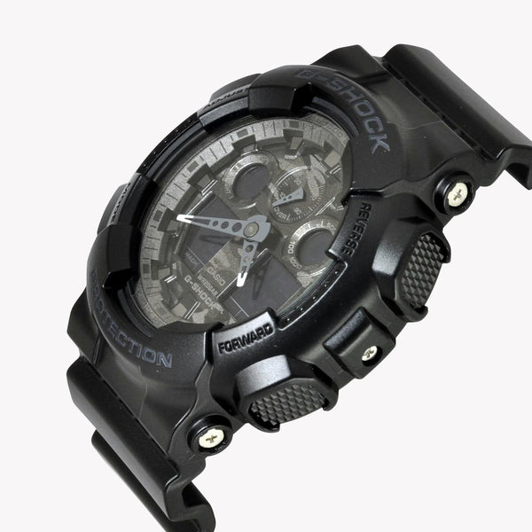 Casio G-Shock Ga-100cf-1a9 - Bold Black Fusion Of Style & Resilience Men's Watch by i-watch