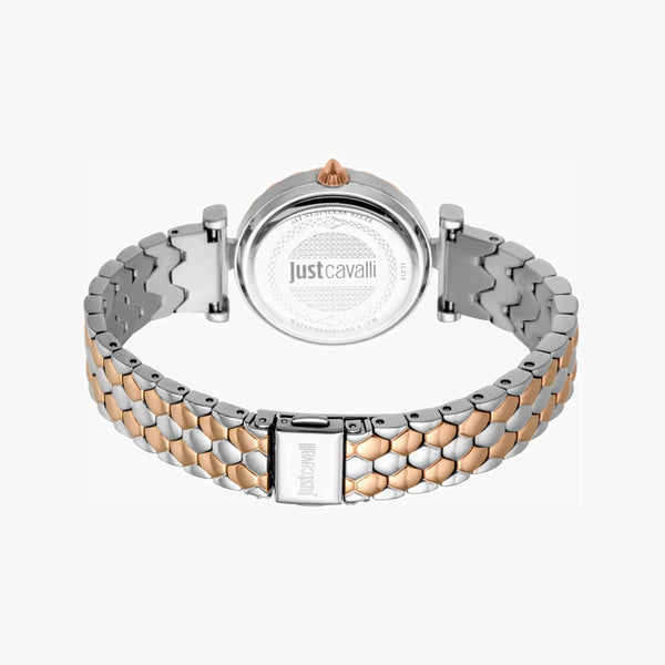 Just Cavalli Women's Silver Stainless Steel Watch, Silver Dial | Jc1l213m0105 by i-watch