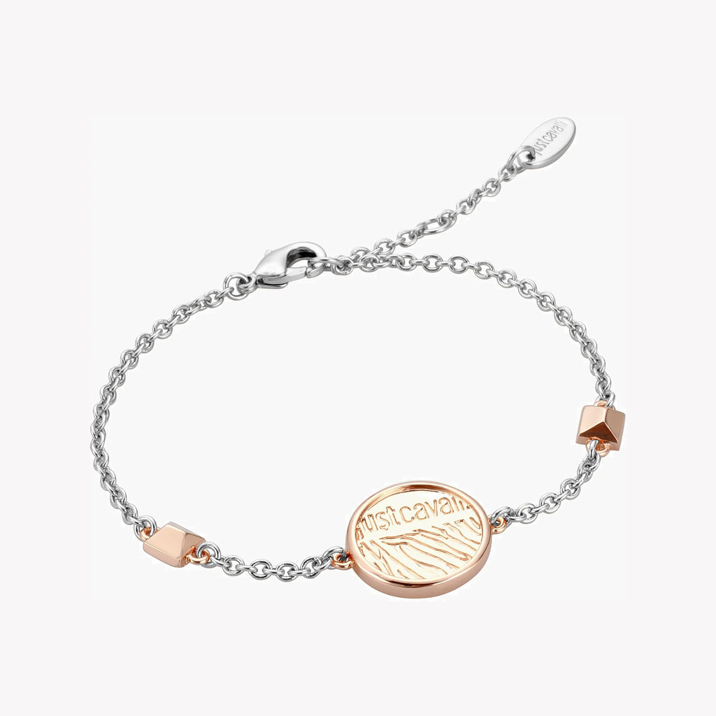 JUST CAVALLI Women's Watch with Silver & Rose Gold Metal Case and Silver Stainless Steel Band-i-Watch-5