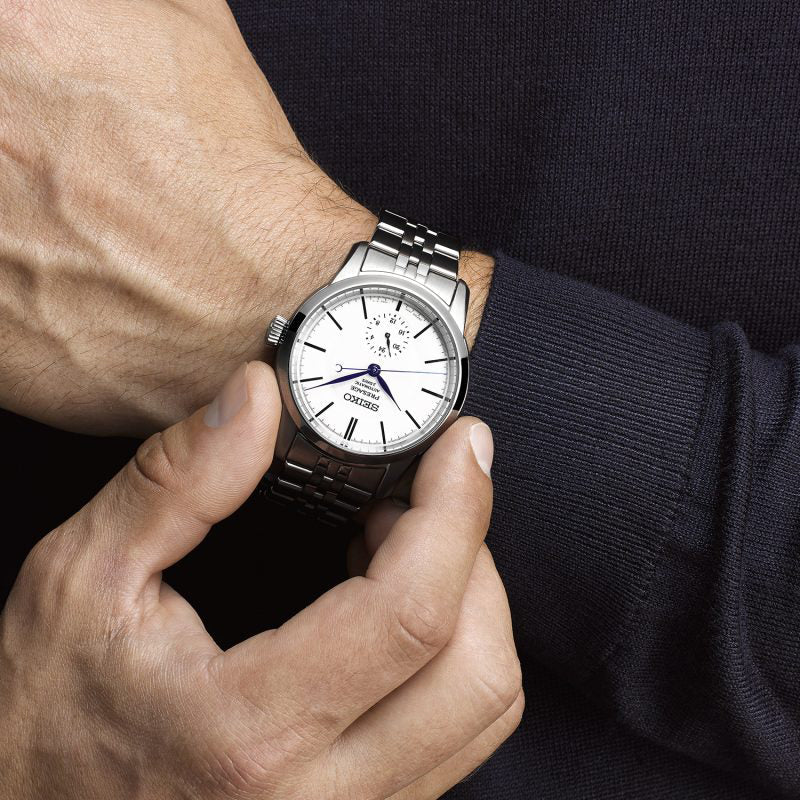 SEIKO PRESAGE SPB445J1 Men's Automatic Silver Watch-i-Watch-5