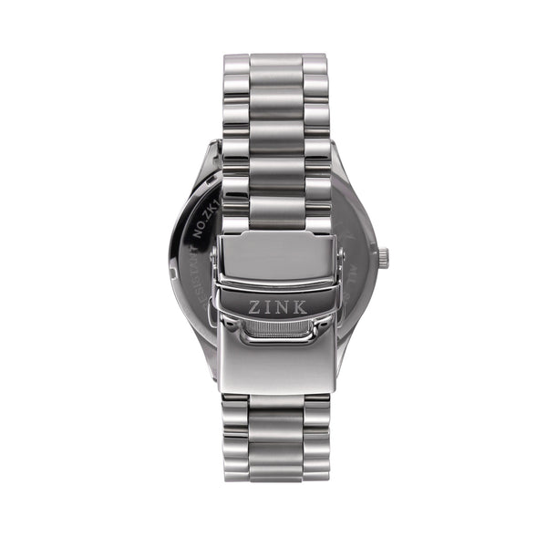 Zink Zk130g5ss-46 - Elegant Silver & Blue Timepiece For Modern Men by i-watch