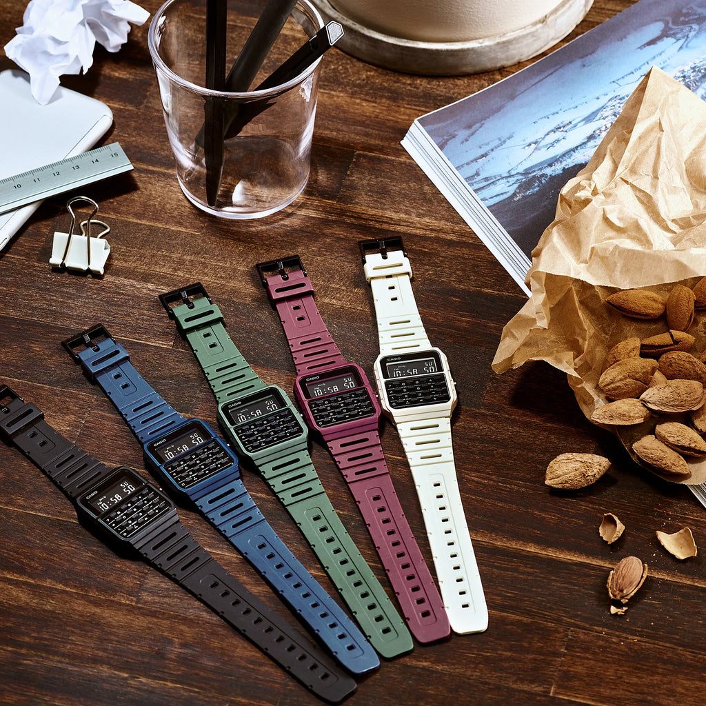 CASIO CA-53-WF-2B COMPACT - LIBÉREZ VOTRE POTENTIEL MONTRE UNISEXE MULTIFONCTION AVEC UN DESIGN ÉLÉGANT