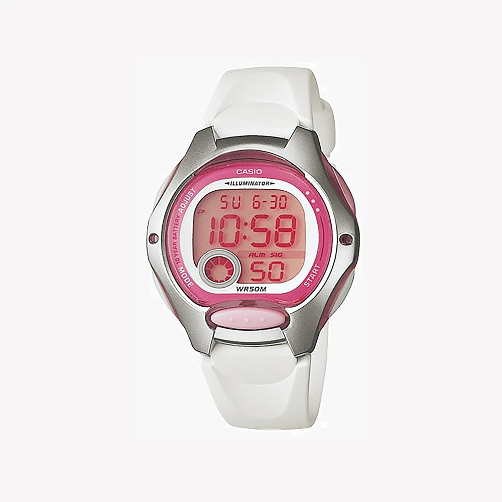 Casio Unisex White Resin Watch, Sporty Elegance | Lw-200-7avdf by i-watch