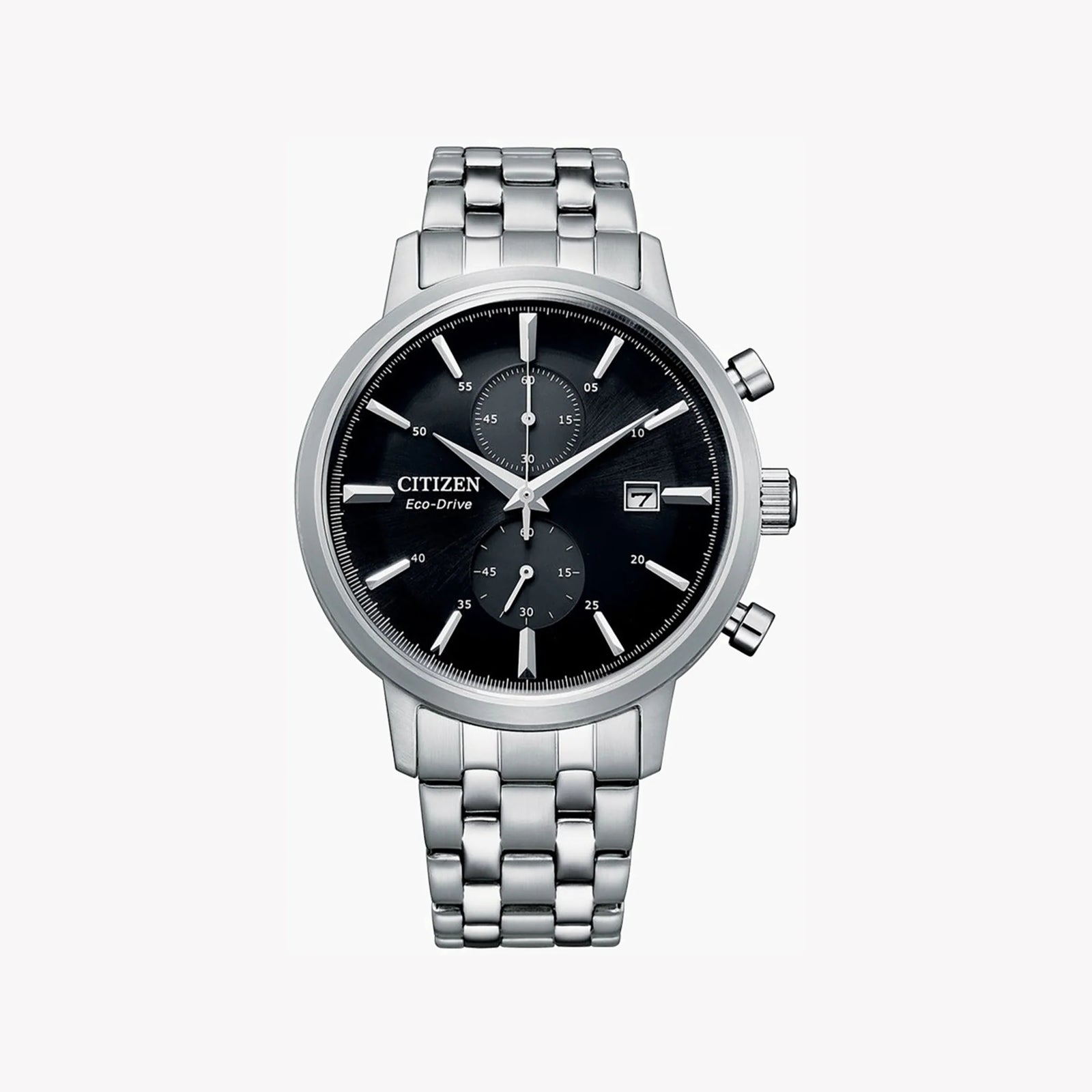 Dynamic Precision Men's Stainless Steel Watch, Black Dial | Ca7060-88e by i-watch