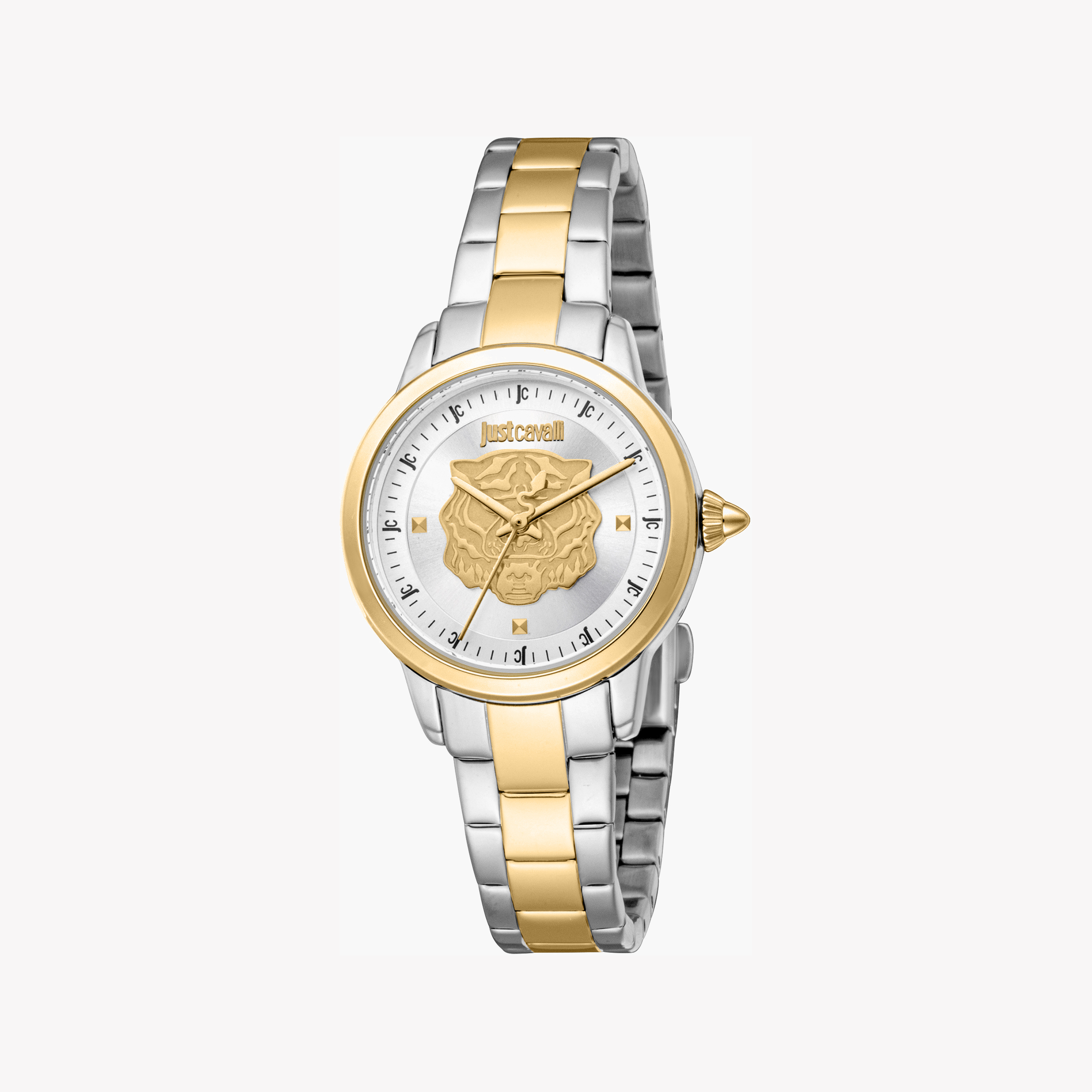 JUST CAVALLI JC1L334M0085 - SOPHISTICATED TIMEPIECE - TWO-TONE GLAMOUR FOR EVERY OCCASION