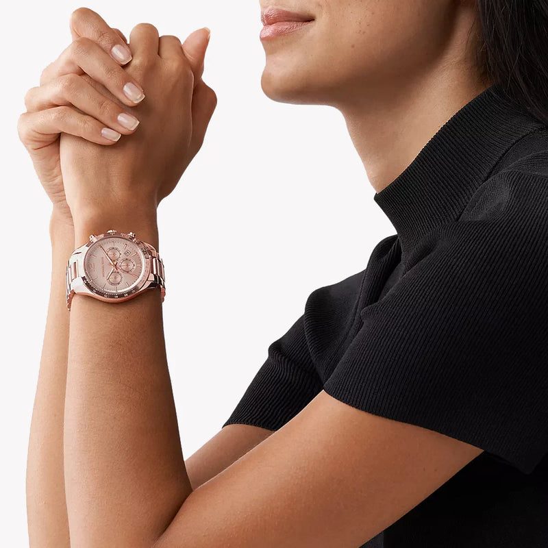 Michael Kors Women's Rose Gold Stainless Steel Watch | Mk6796 by i-watch