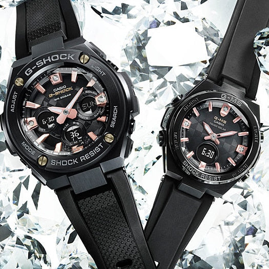 CASIO G-SHOCK GST-S310BDD-1ADR - RUGGED ELEGANCE FOR THE MODERN ADVENTURER Men's Watch with black stainless steel case and digital dial-i-Watch-4