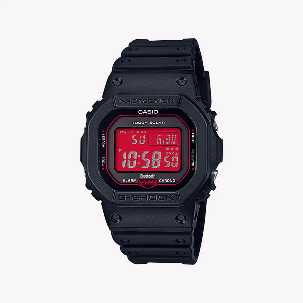 G-Shock Gw-B5600ar-1dr - Sporty Elegance Men's Timepiece With Bluetooth & Solar Power by i-watch