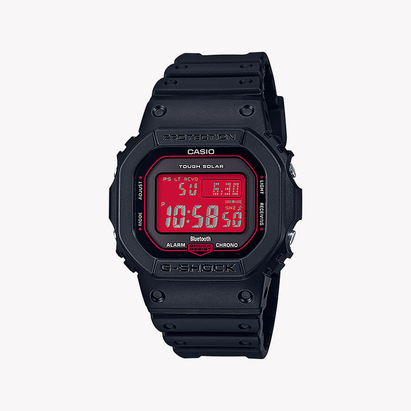 G-Shock Gw-B5600ar-1dr - Sporty Elegance Men's Timepiece With Bluetooth & Solar Power by i-watch