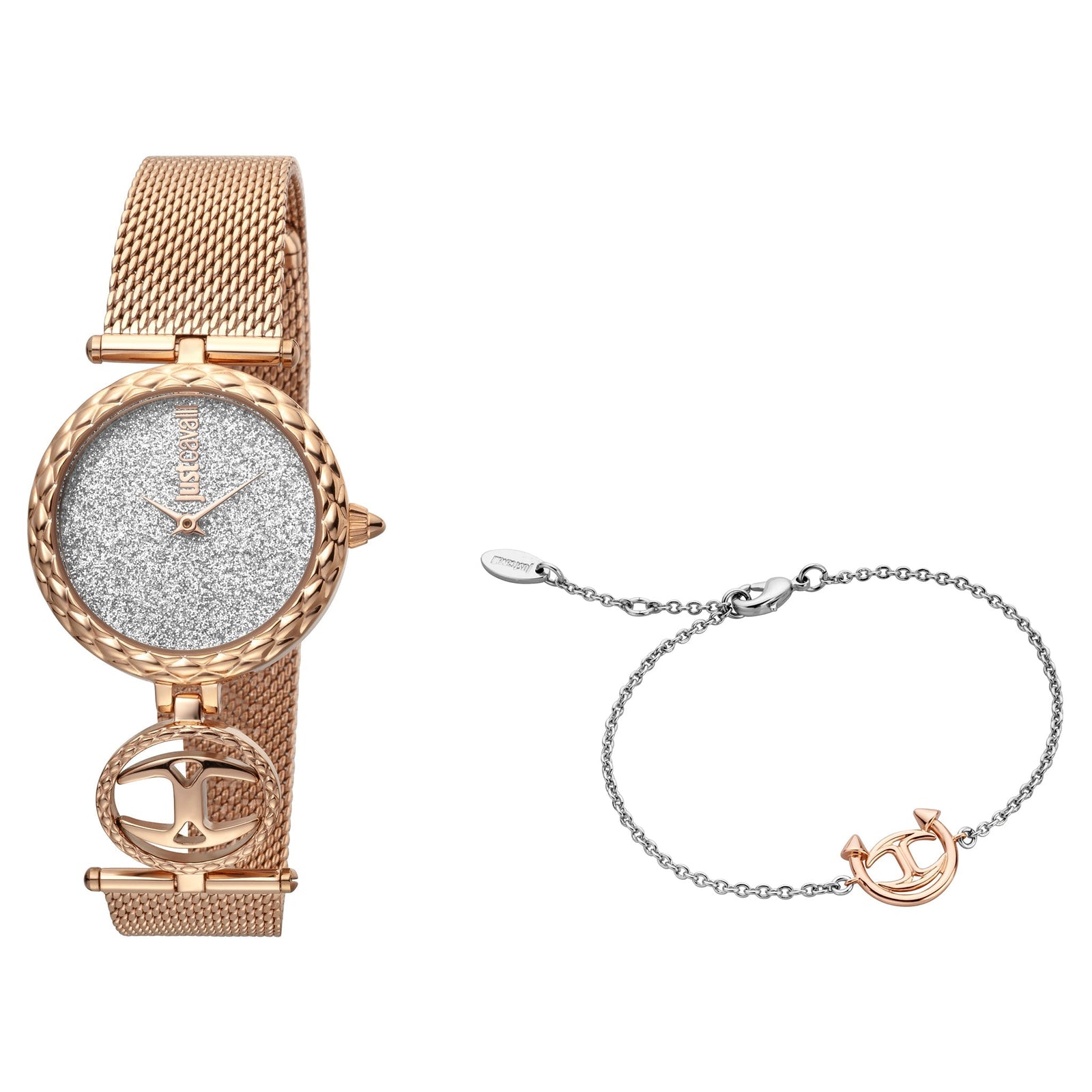 Just Cavalli Women's Rose Gold Stainless Steel Watch, Rose Gold Case | Jc1l103m0115 by i-watch
