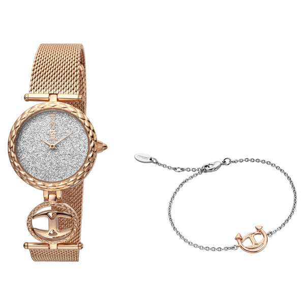 Just Cavalli Women's Rose Gold Stainless Steel Watch, Rose Gold Case | Jc1l103m0115 by i-watch