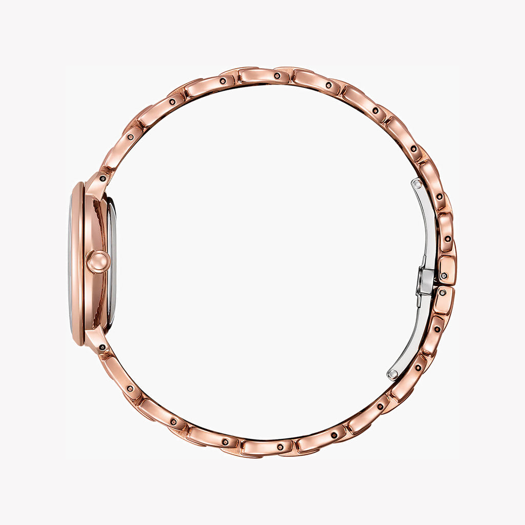 CITIZEN EM0928-84D - VIBRANT GOLD GLAM Women's Timepiece with Colorful Dial & Reliable Movement-i-Watch-4