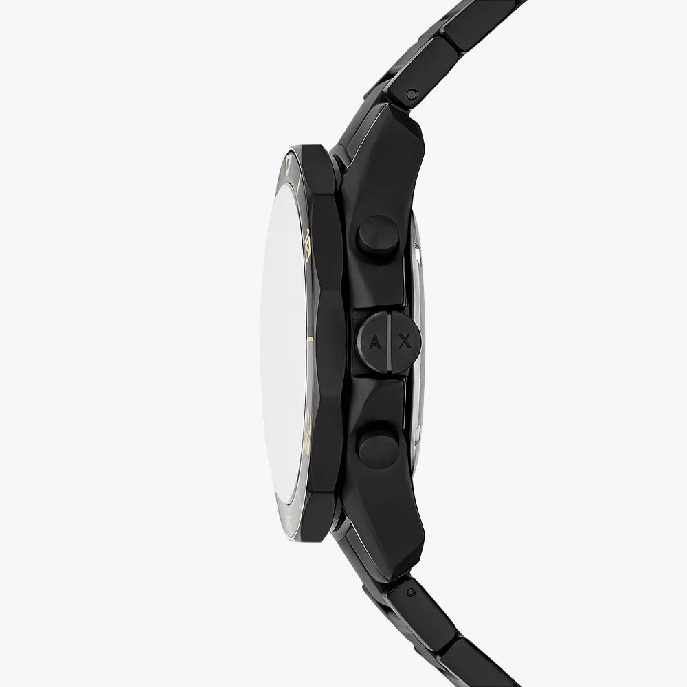 A|X ARMANI EXCHANGE AX1963 - BOLD BLACK STAINLESS STEEL TIMEPIECE FOR MODERN MEN-i-Watch-2