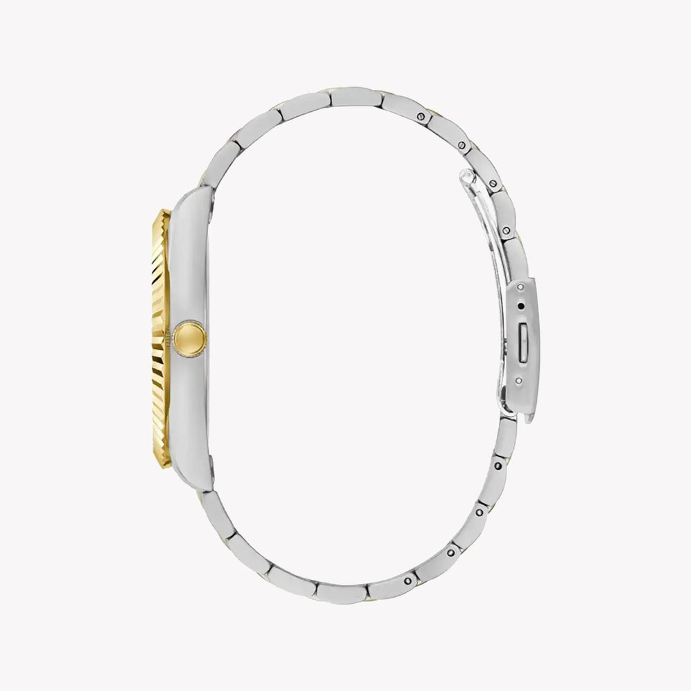 Guess Men's Silver & Gold Watch, Gold Dial | Gw0265g14 by i-watch
