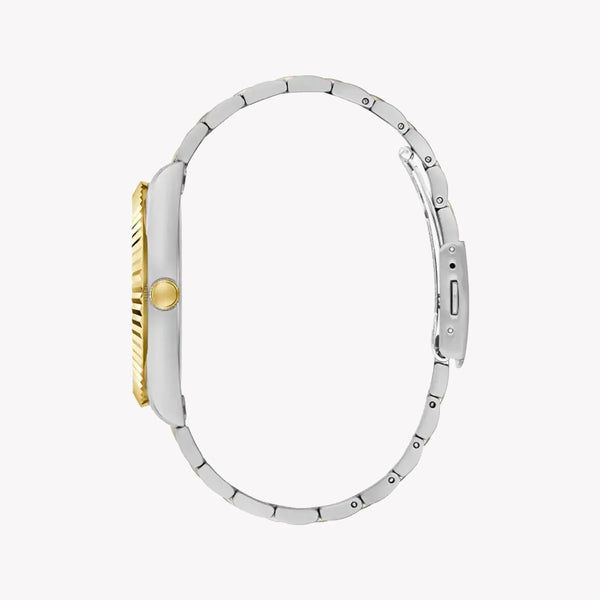 Guess Men's Silver & Gold Watch, Gold Dial | Gw0265g14 by i-watch