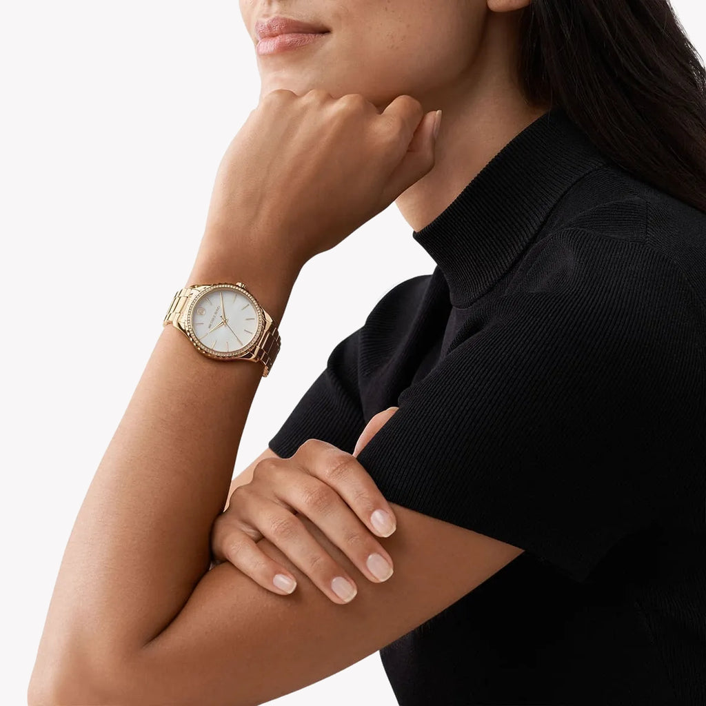 MICHAEL KORS MK6870 RADIANT GLAM - ELEGANT GOLD STAINLESS STEEL WOMEN'S WATCH-i-Watch-4